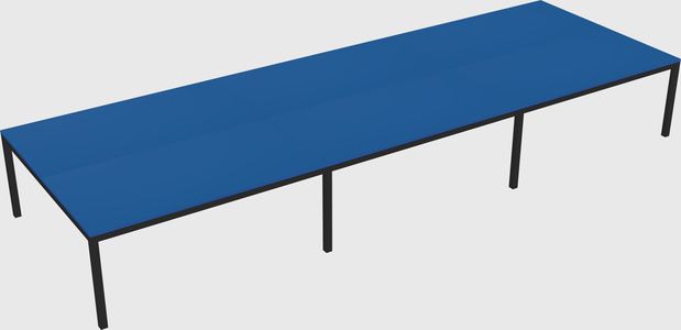 Shared Rectangular Desk