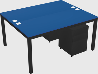 Shared Rectangular Desk