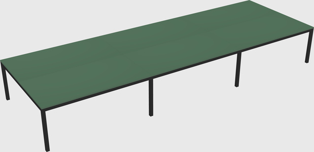 Shared Rectangular Desk