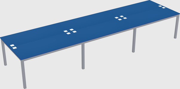 Shared Rectangular Desk
