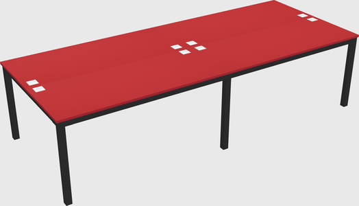 Shared Rectangular Desk
