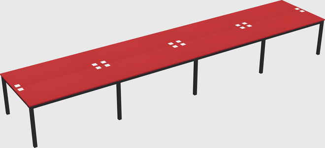 Shared Rectangular Desk