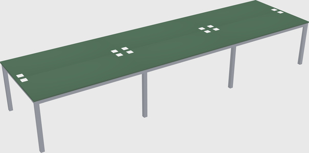 Shared Rectangular Desk