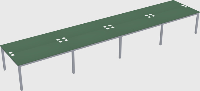 Shared Rectangular Desk