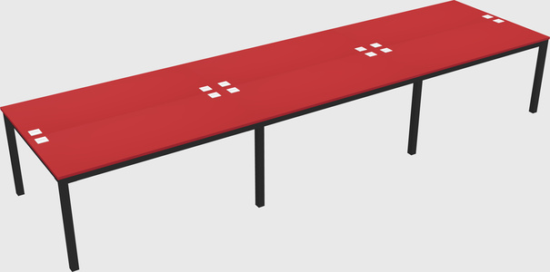 Shared Rectangular Desk