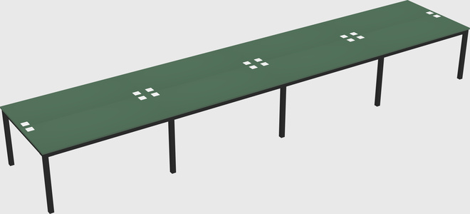 Shared Rectangular Desk