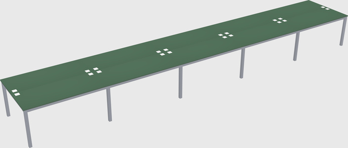 Shared Rectangular Desk