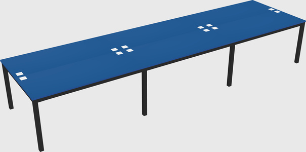 Shared Rectangular Desk