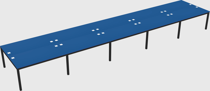 Shared Rectangular Desk