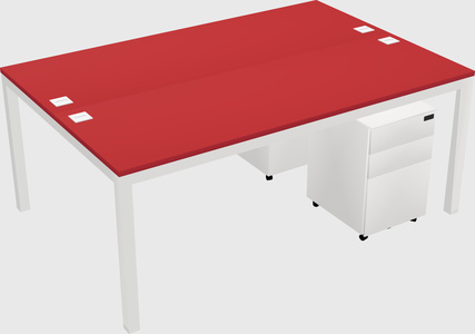 Shared Rectangular Desk