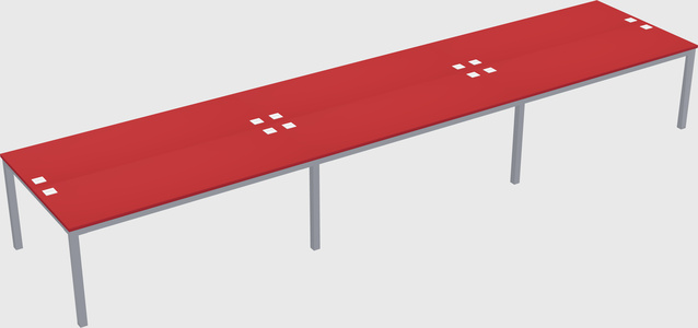 Shared Rectangular Desk