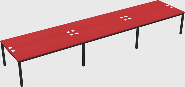Shared Rectangular Desk