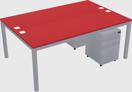 Shared Rectangular Desk