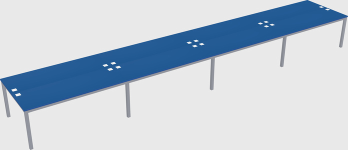 Shared Rectangular Desk