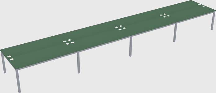 Shared Rectangular Desk