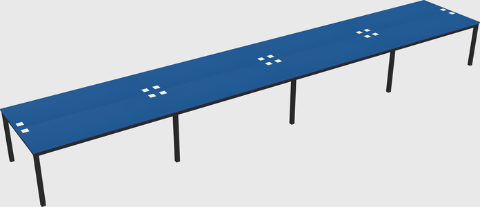 Shared Rectangular Desk