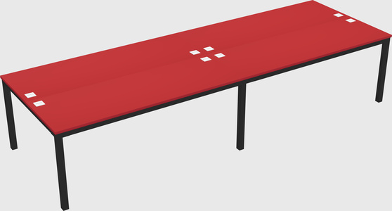 Shared Rectangular Desk