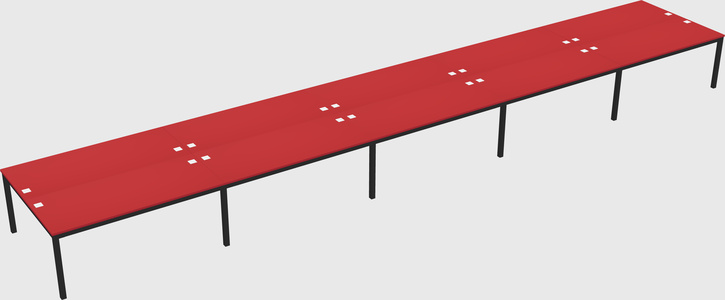 Shared Rectangular Desk