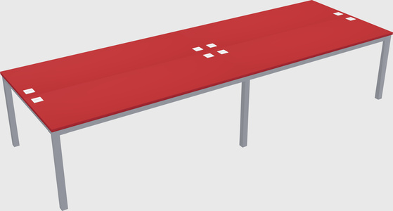 Shared Rectangular Desk