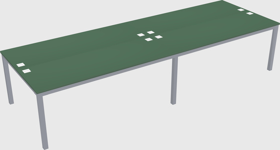 Shared Rectangular Desk