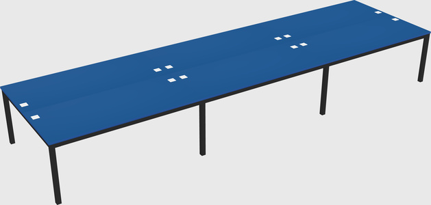 Shared Rectangular Desk