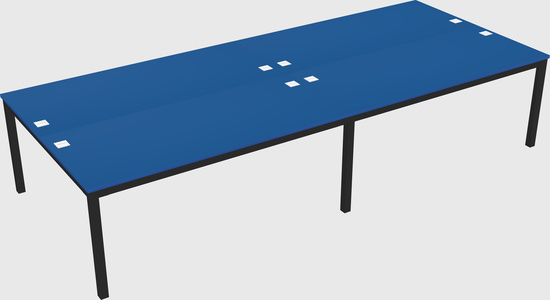 Shared Rectangular Desk