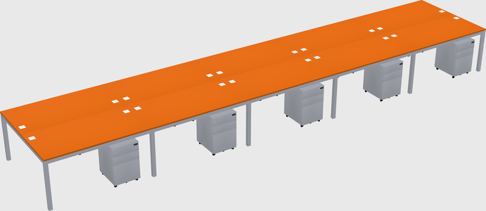 Shared Rectangular Desk
