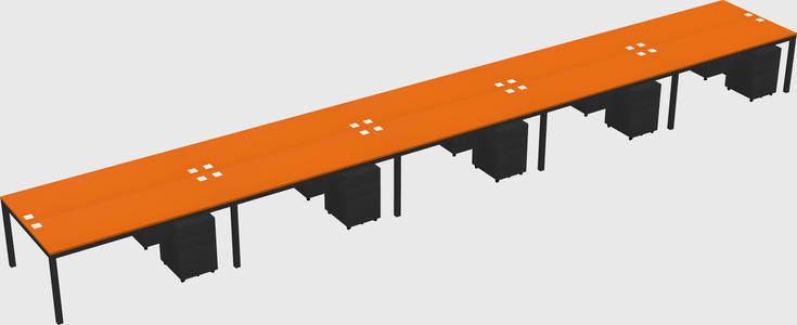 Shared Rectangular Desk