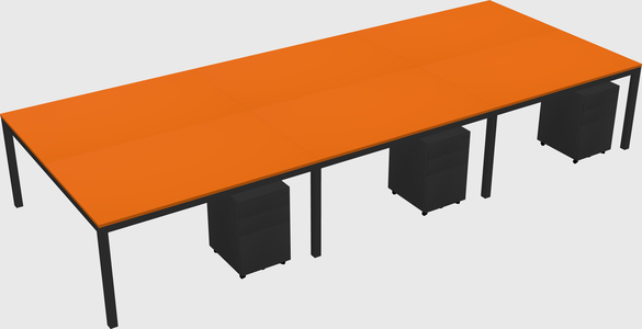 Shared Rectangular Desk