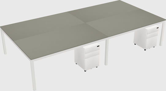 Shared Rectangular Desk