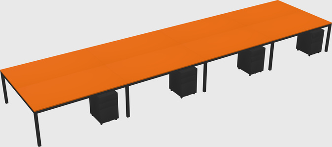 Shared Rectangular Desk