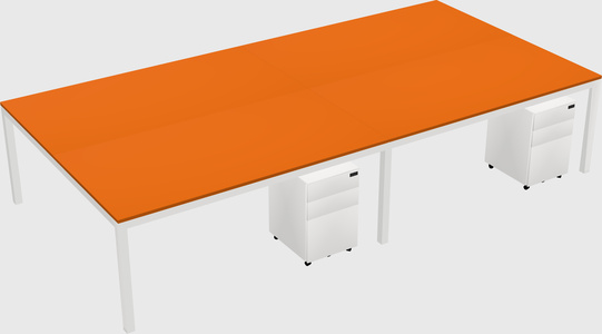 Shared Rectangular Desk