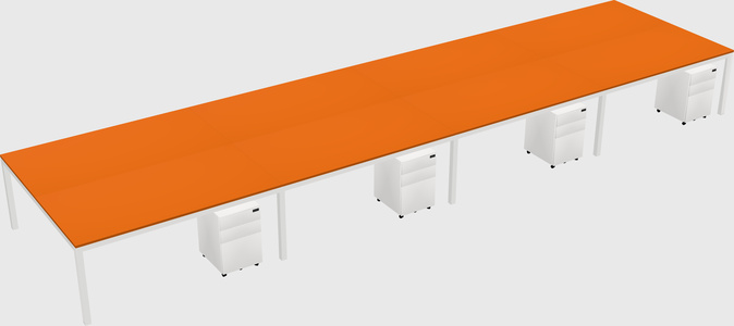 Shared Rectangular Desk