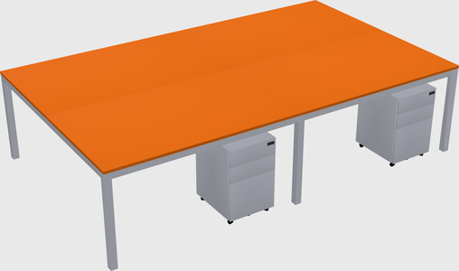Shared Rectangular Desk