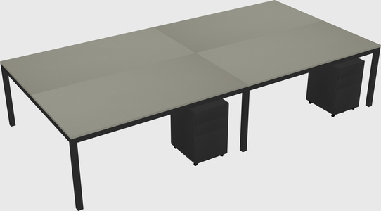 Shared Rectangular Desk