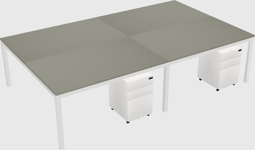 Shared Rectangular Desk
