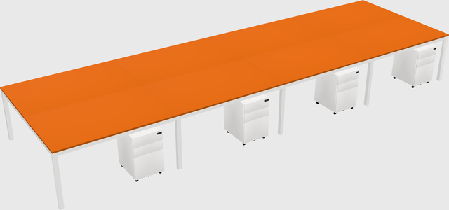 Shared Rectangular Desk