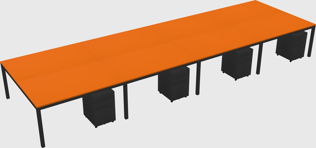 Shared Rectangular Desk