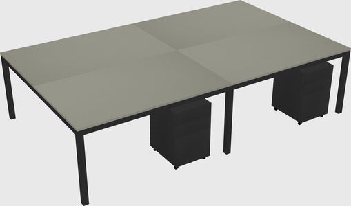 Shared Rectangular Desk