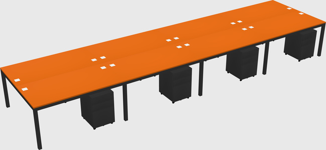 Shared Rectangular Desk