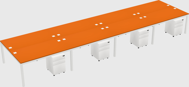 Shared Rectangular Desk