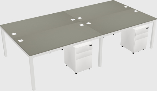 Shared Rectangular Desk