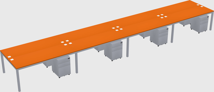 Shared Rectangular Desk
