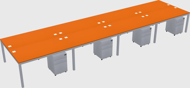 Shared Rectangular Desk