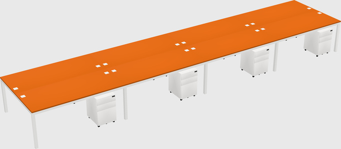 Shared Rectangular Desk