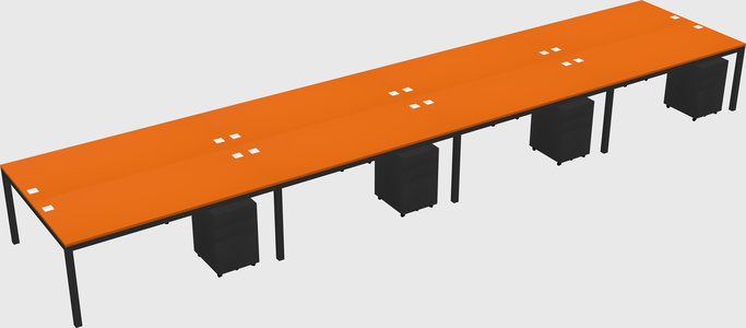 Shared Rectangular Desk