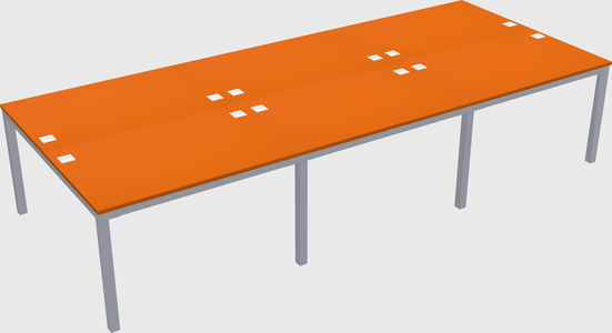Shared Rectangular Desk