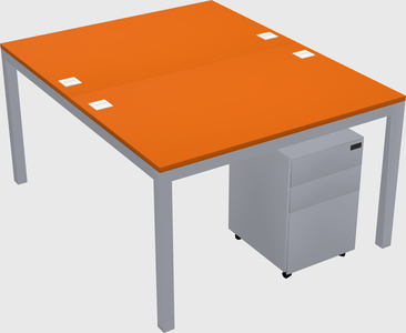 Shared Rectangular Desk