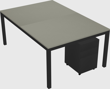 Shared Rectangular Desk