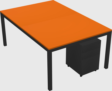 Shared Rectangular Desk